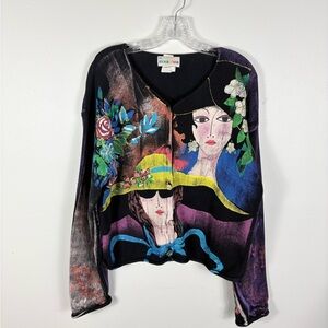 Kolorway Cardigan Women’s 2 Hand Painted